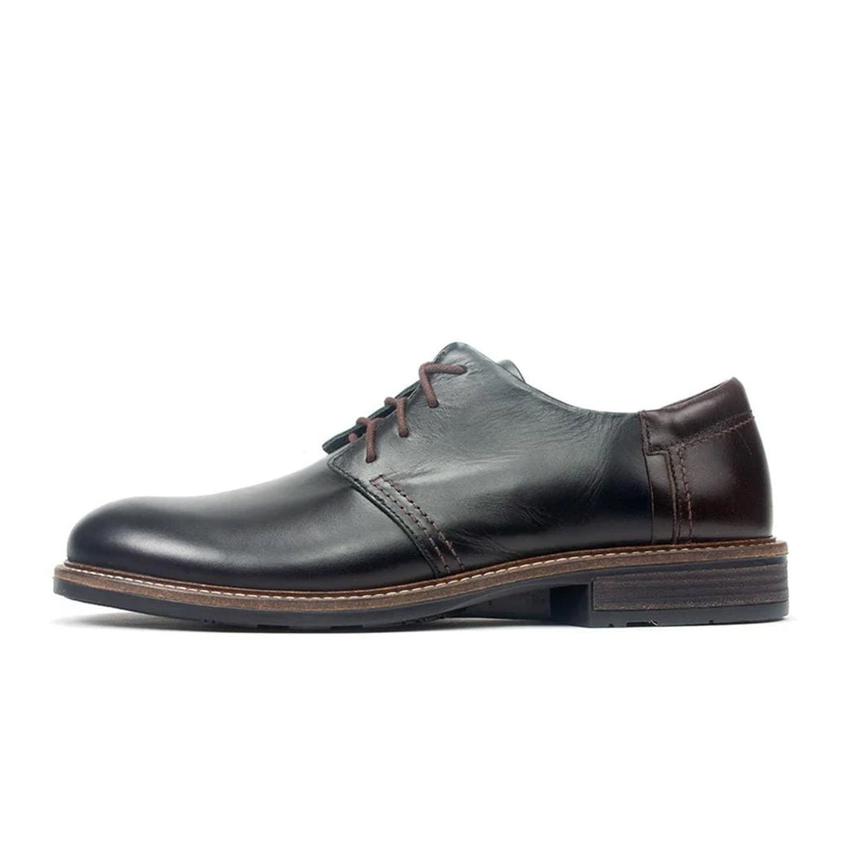 Naot Chief Oxford (Men) - Black Raven Dress-Casual - Oxford - The Heel Shoe Fitters