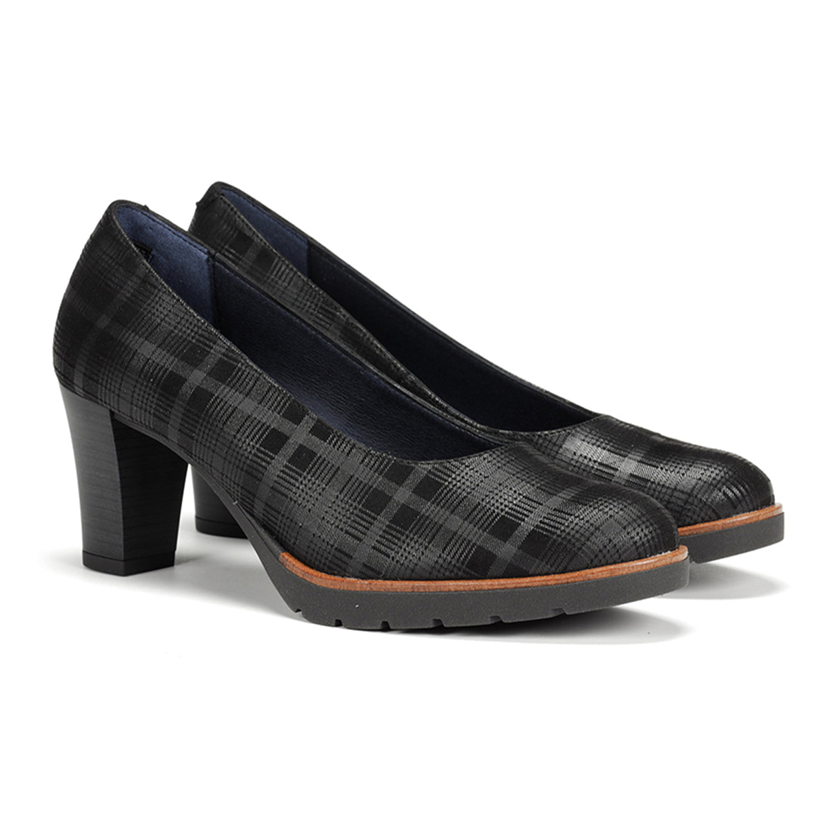 Dorking Opium D7976 Pump (Women) - Campbel Negro Dress-Casual - Heels - The Heel Shoe Fitters