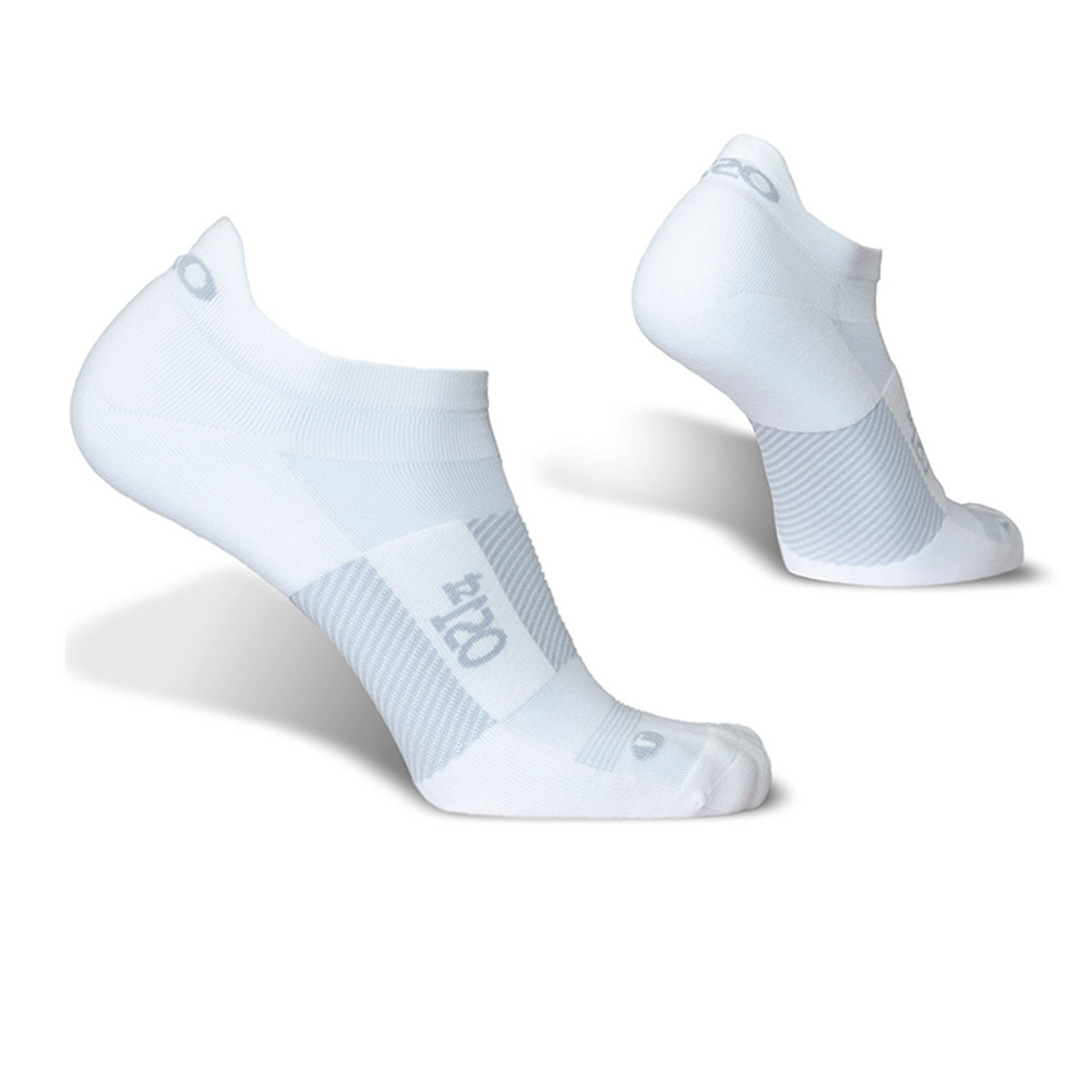 OS1st TA4 Thin Air No Show Sock (Unisex) - White Accessories - Socks - Performance - The Heel Shoe Fitters