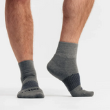 OS1st Comfort Merino Quarter Sock (Unisex) - Grey Accessories - Socks - Lifestyle - The Heel Shoe Fitters