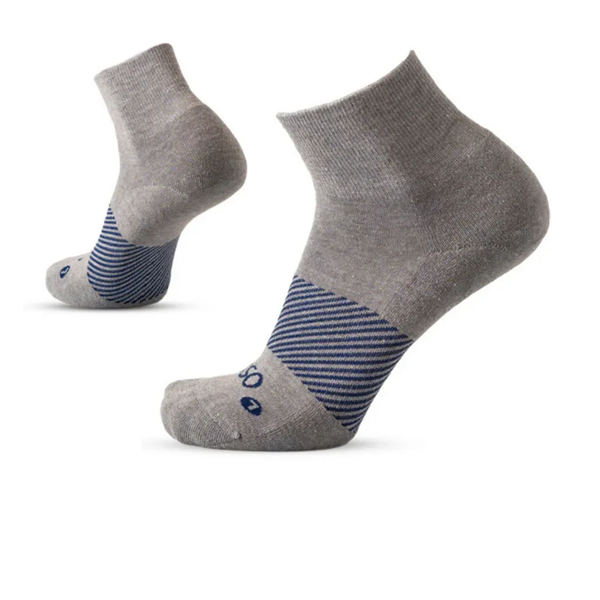 OS1st Comfort Merino Quarter Sock (Unisex) - Grey Accessories - Socks - Lifestyle - The Heel Shoe Fitters