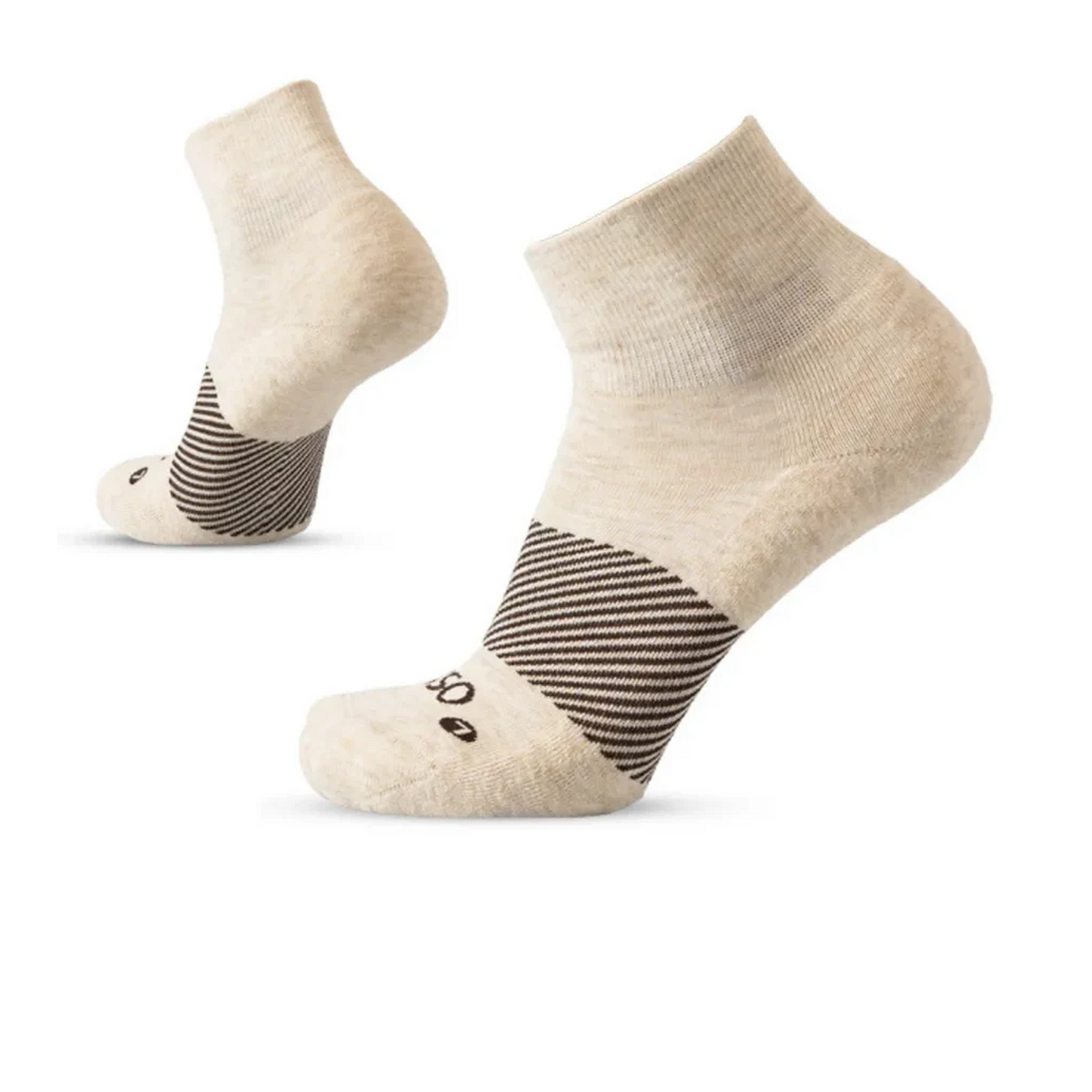 OS1st Comfort Merino Quarter Sock (Unisex) - Mushroom Accessories - Socks - Lifestyle - The Heel Shoe Fitters