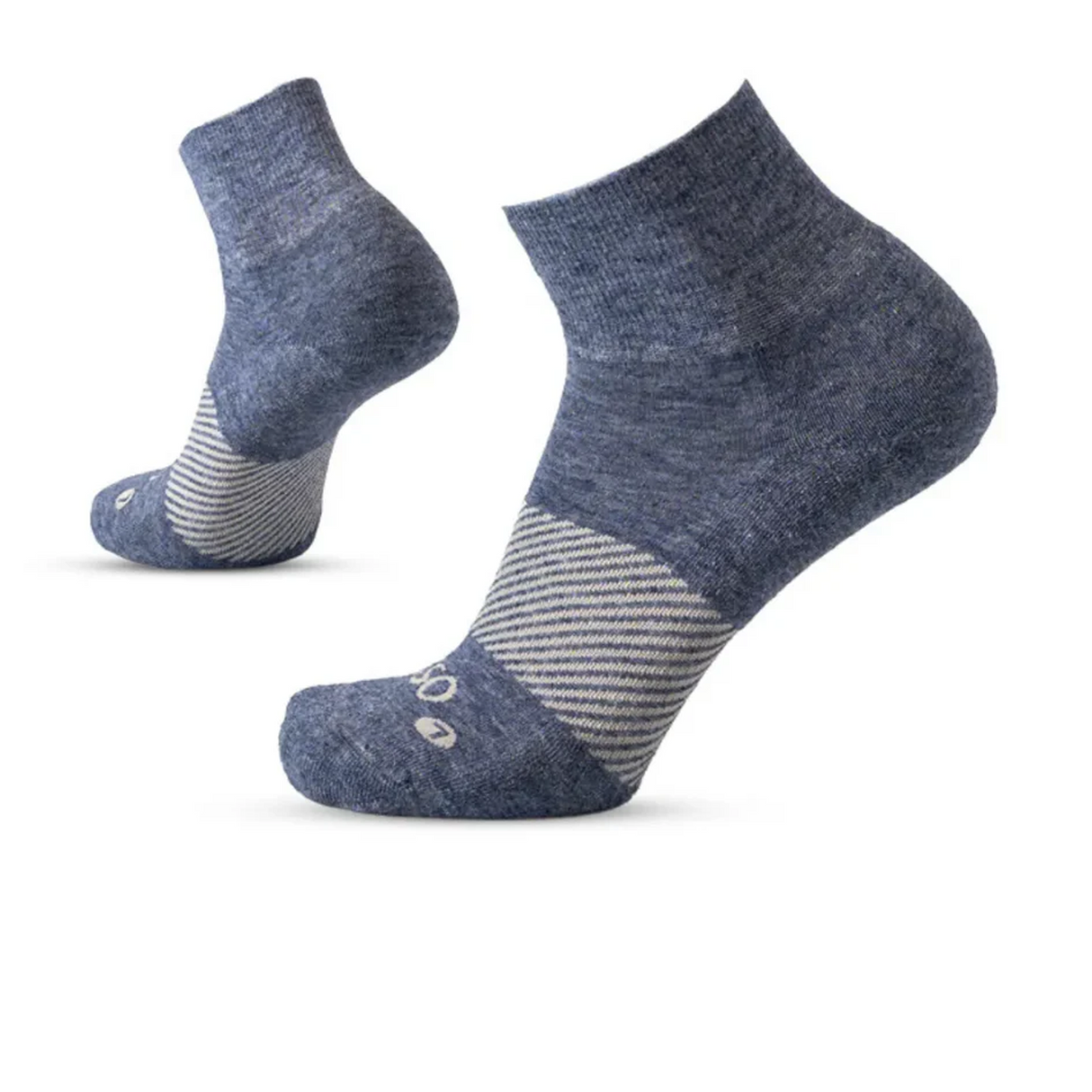 OS1st Comfort Merino Quarter Sock (Unisex) - Denim Accessories - Socks - Lifestyle - The Heel Shoe Fitters