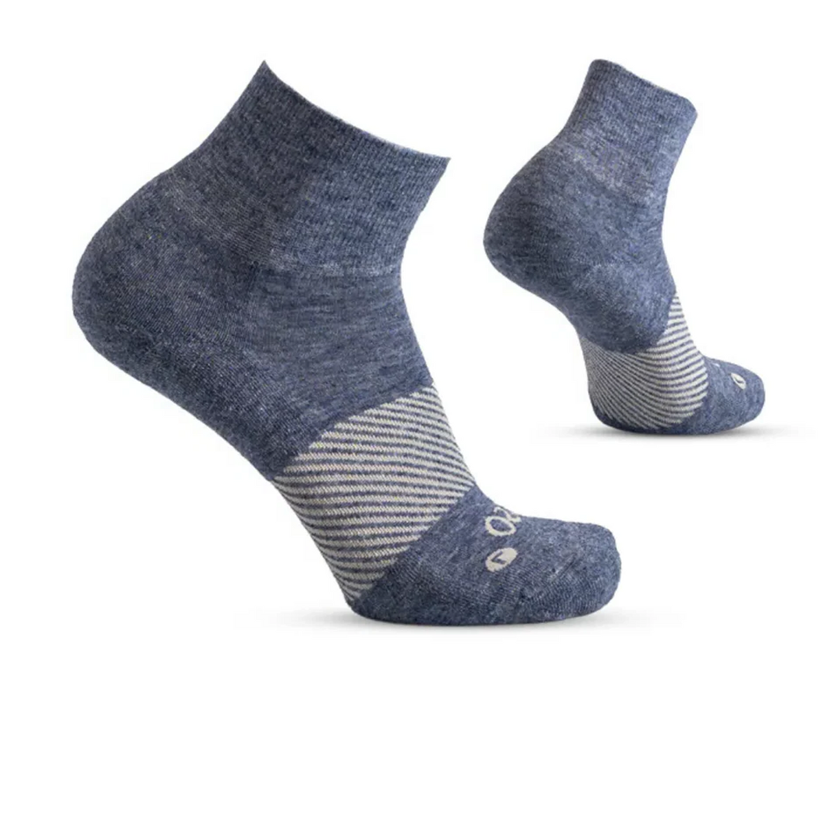 OS1st Comfort Merino Quarter Sock (Unisex) - Denim Accessories - Socks - Lifestyle - The Heel Shoe Fitters