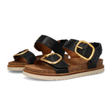 Taos On The Double Backstrap Sandal (Women) - Black Sandal - Backstrap - The Heel Shoe Fitters