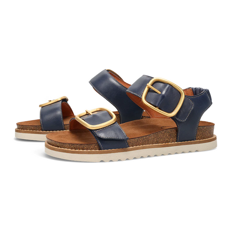 Taos On The Double Backstrap Sandal (Women) - Dark Blue Sandal - Backstrap - The Heel Shoe Fitters
