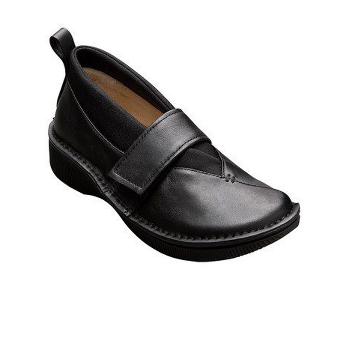 Akaishi Obi Slip On (Women) - Black Dress-Casual - Slip Ons - The Heel Shoe Fitters