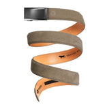 Mission Belts Suede Belt (Men) - Gunmetal/Taupe Suede Accessories - Belts - Non-Leather - The Heel Shoe Fitters