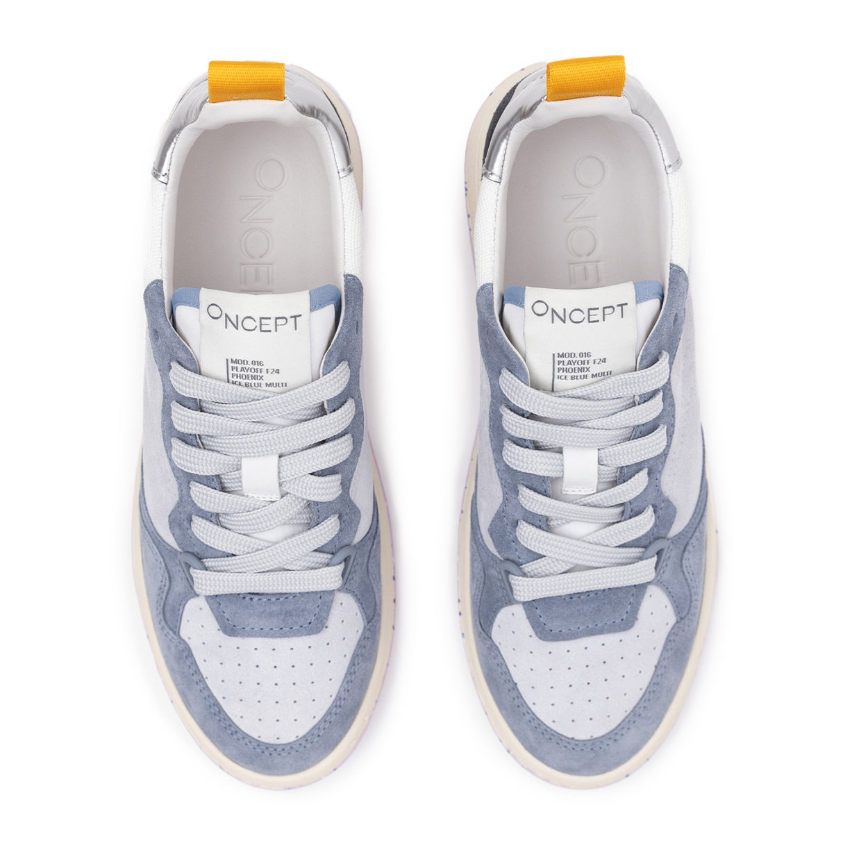 Oncept Phoenix Sneaker (Women) - Ice Blue Multi Athletic - Casual - Lace Up - The Heel Shoe Fitters