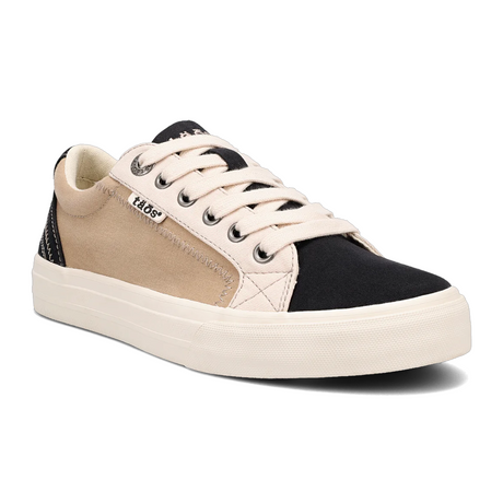 Taos Plim Soul Sneaker (Women) - Black/Tan Multi Athletic - Casual - Lace Up - The Heel Shoe Fitters