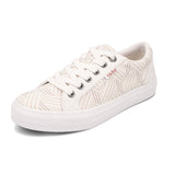 Taos Plim Soul Sneaker (Women) - Geo Print White Multi Dress-Casual - Sneakers - The Heel Shoe Fitters