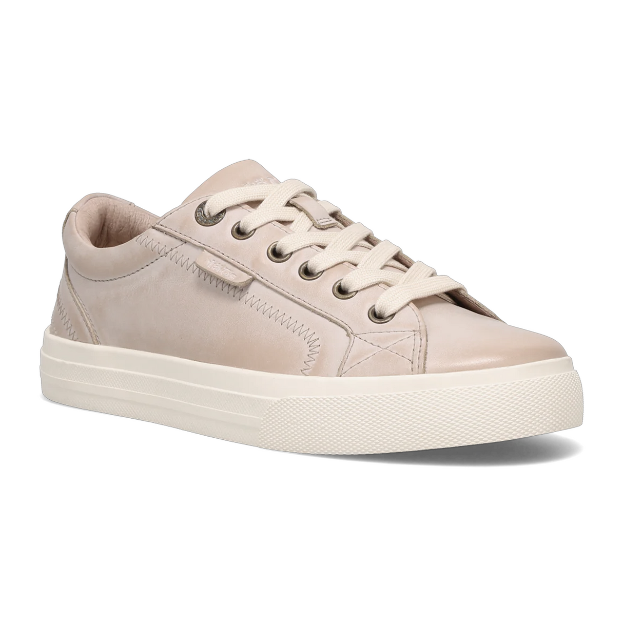 Taos Plim Soul Lux Sneaker (Women) - Oyster Athletic - Casual - Lace Up - The Heel Shoe Fitters