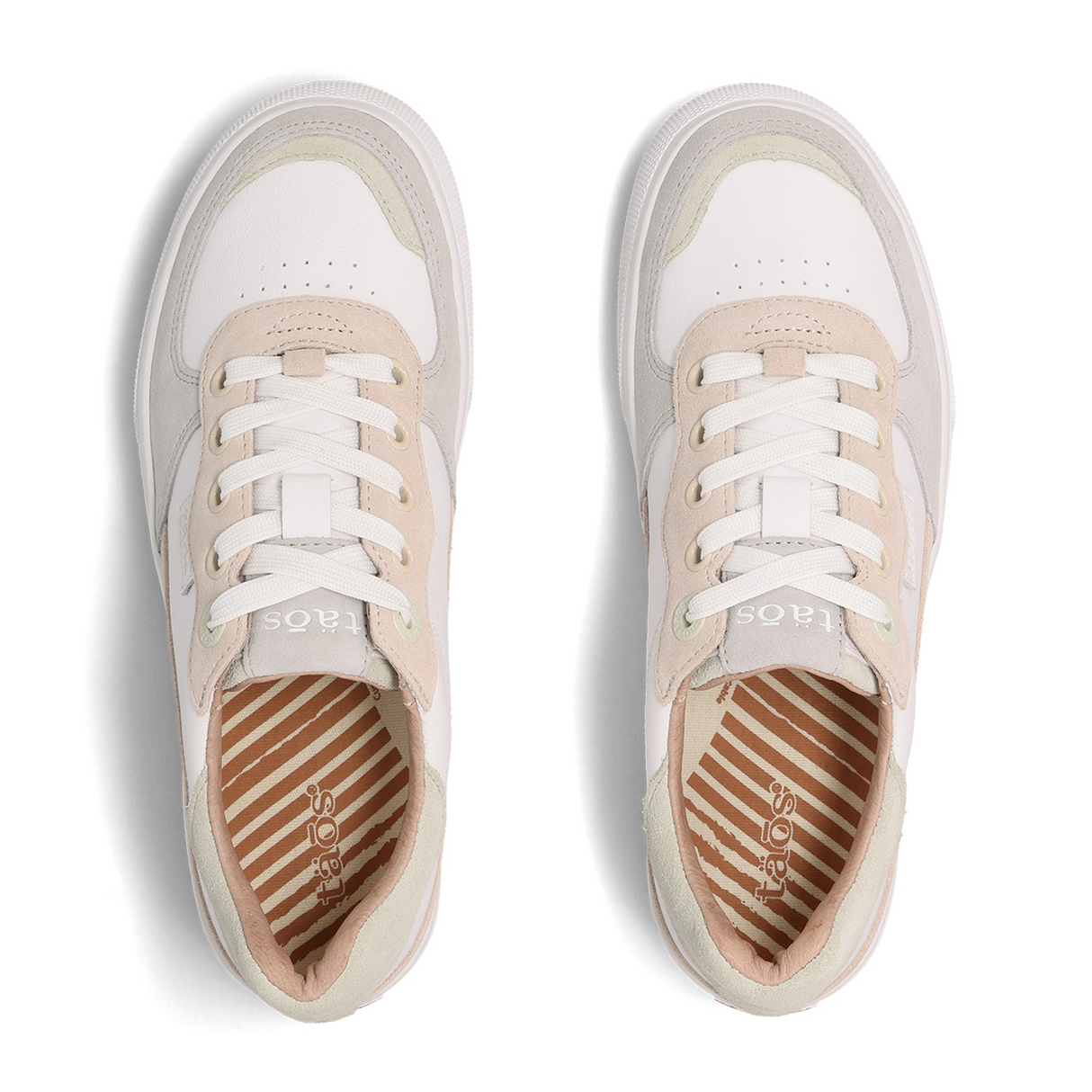 Taos Pop Soul Sneaker (Women) - Sand/Ice Multi Athletic - Casual - Lace Up - The Heel Shoe Fitters