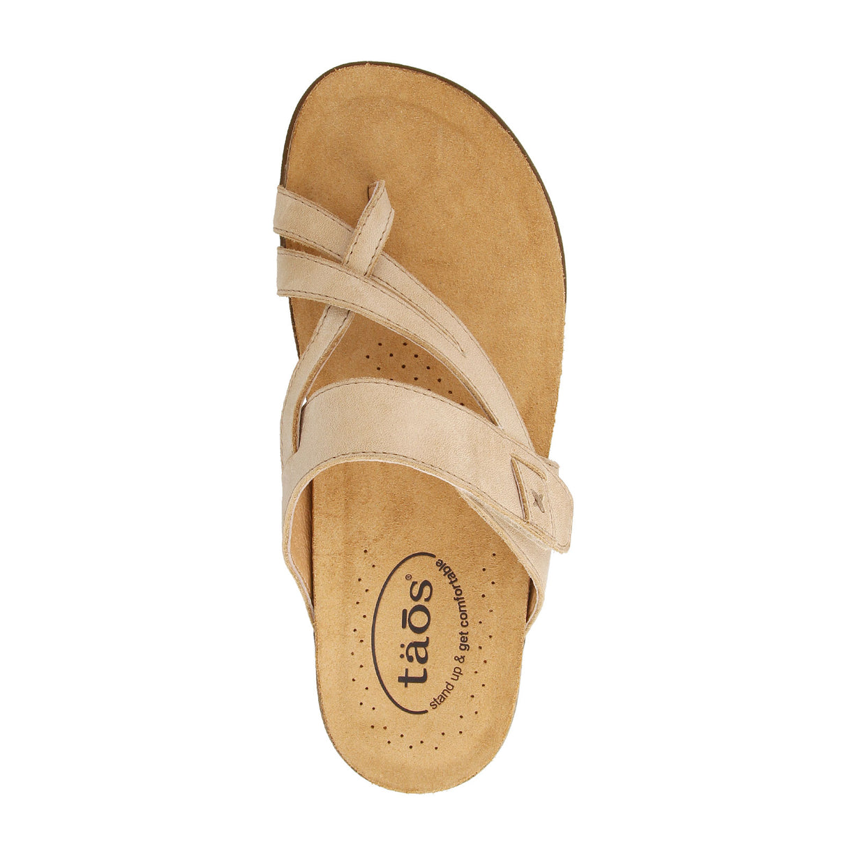 Taos Perfect Thong Sandal (Women) - Stone Sandals - Thong - The Heel Shoe Fitters