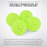 Selkirk Pro S1 Pickleballs (Unisex) - 4 Pack