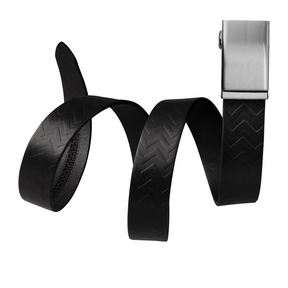 Mission Belts Chevron Full Grain Belt (Men) - Black Leather Accessories - Belts - Leather - The Heel Shoe Fitters