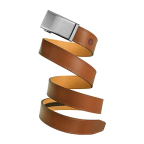 Mission Belts Italian Full Grain Belt (Men) - Steel/Nocce Leather Accessories - Belts - Leather - The Heel Shoe Fitters