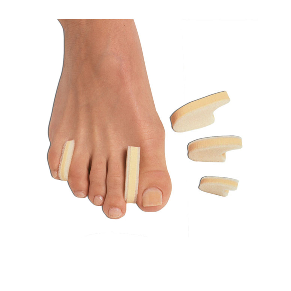 Pedifix 3-Layer Toe Separators Accessories - Misc - The Heel Shoe Fitters