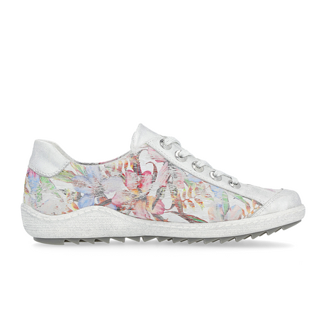 Remonte Liv R1402-96 Sneaker (Women) - Multi Flower Athletic - Casual - Lace Up - The Heel Shoe Fitters