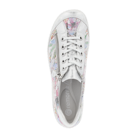 Remonte Liv R1402-96 Sneaker (Women) - Multi Flower Athletic - Casual - Lace Up - The Heel Shoe Fitters