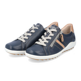 Remonte Liv 32 Sneaker (Women) - Navy Athletic - Casual - Lace Up - The Heel Shoe Fitters
