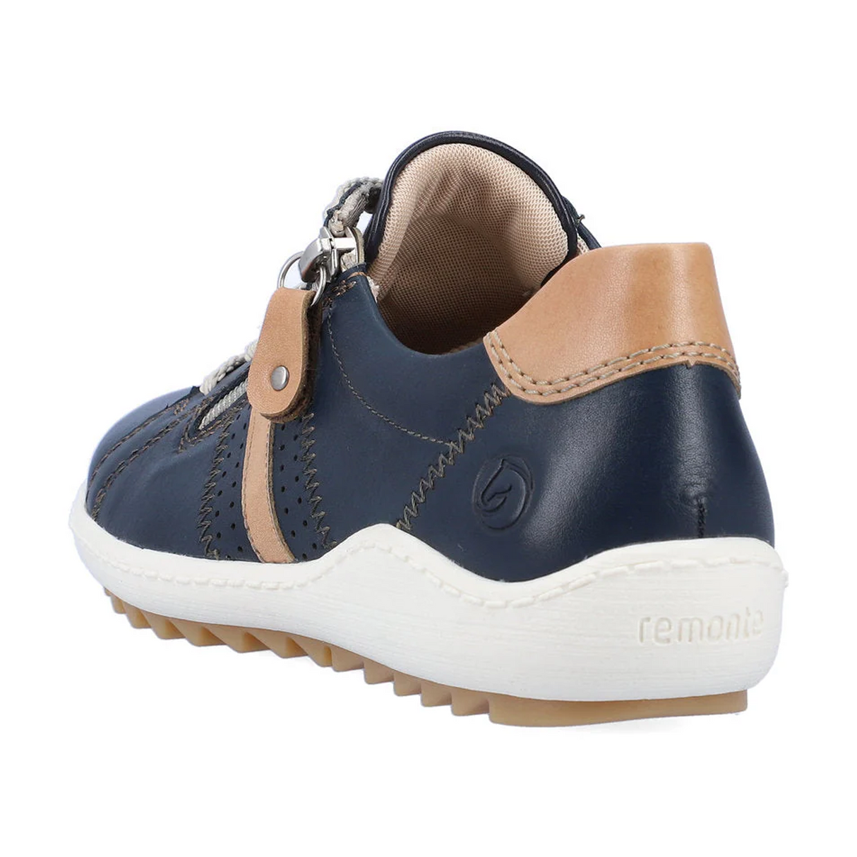 Remonte Liv 32 Sneaker (Women) - Navy Athletic - Casual - Lace Up - The Heel Shoe Fitters