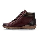 Remonte Liv R1458-35 Sneaker Boot (Women) - Vino/Havanna Athletic - Casual - Lace Up - The Heel Shoe Fitters