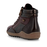 Remonte Liv R1458-35 Sneaker Boot (Women) - Vino/Havanna Athletic - Casual - Lace Up - The Heel Shoe Fitters