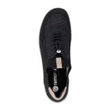 Remonte Liv 20 Sneaker (Women) - Black Athletic - Casual - Lace Up - The Heel Shoe Fitters