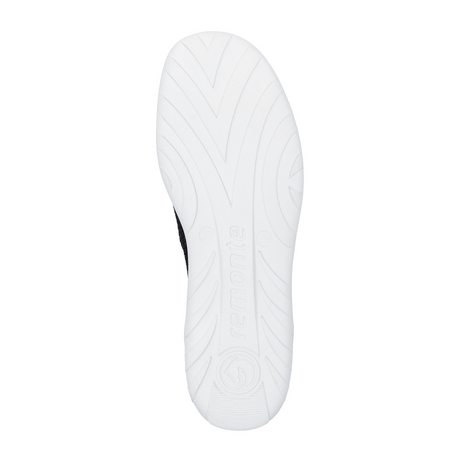 Remonte Liv 20 Sneaker (Women) - Black Athletic - Casual - Lace Up - The Heel Shoe Fitters