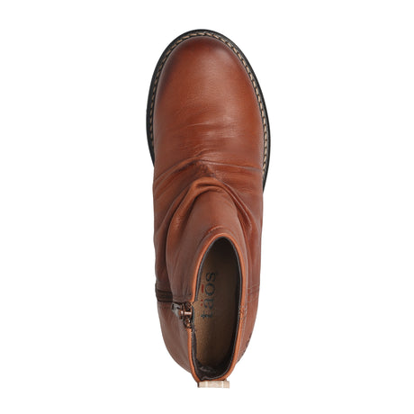 Taos Ravelle Mid Boot (Women) - Cognac Boots - Casual - Mid - The Heel Shoe Fitters