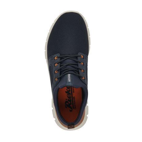 Rieker B7796-14 Timo Sneaker (Men) - Pazifik/Lake/Mandel/Navy Athletic - Casual - Slip On - The Heel Shoe Fitters