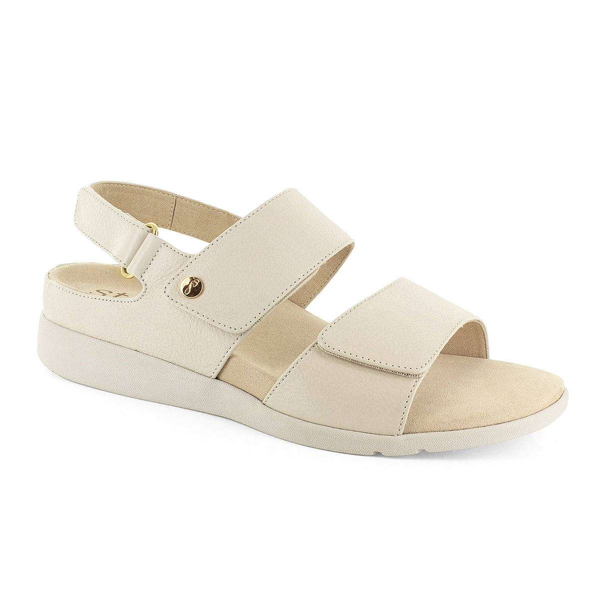 Strive Riviera II Backstrap Sandal (Women) - Latte Sandal - Backstrap - The Heel Shoe Fitters