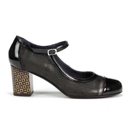 Dorking Rodin D8669 Heeled Mary Jane (Women) - Campbel/Kaki Dress-Casual - Heels - The Heel Shoe Fitters