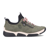 Rieker 45973-54 Angela Sneaker (Women) - Liane/Schwarz Athletic - Athleisure - The Heel Shoe Fitters