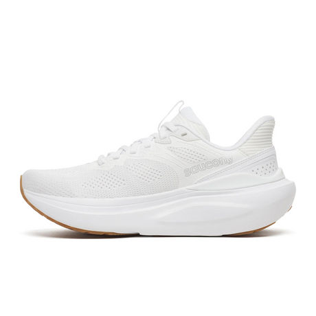 Saucony Echelon 11 Running Shoe (Women) - White/Gum Athletic - Running - Neutral - The Heel Shoe Fitters