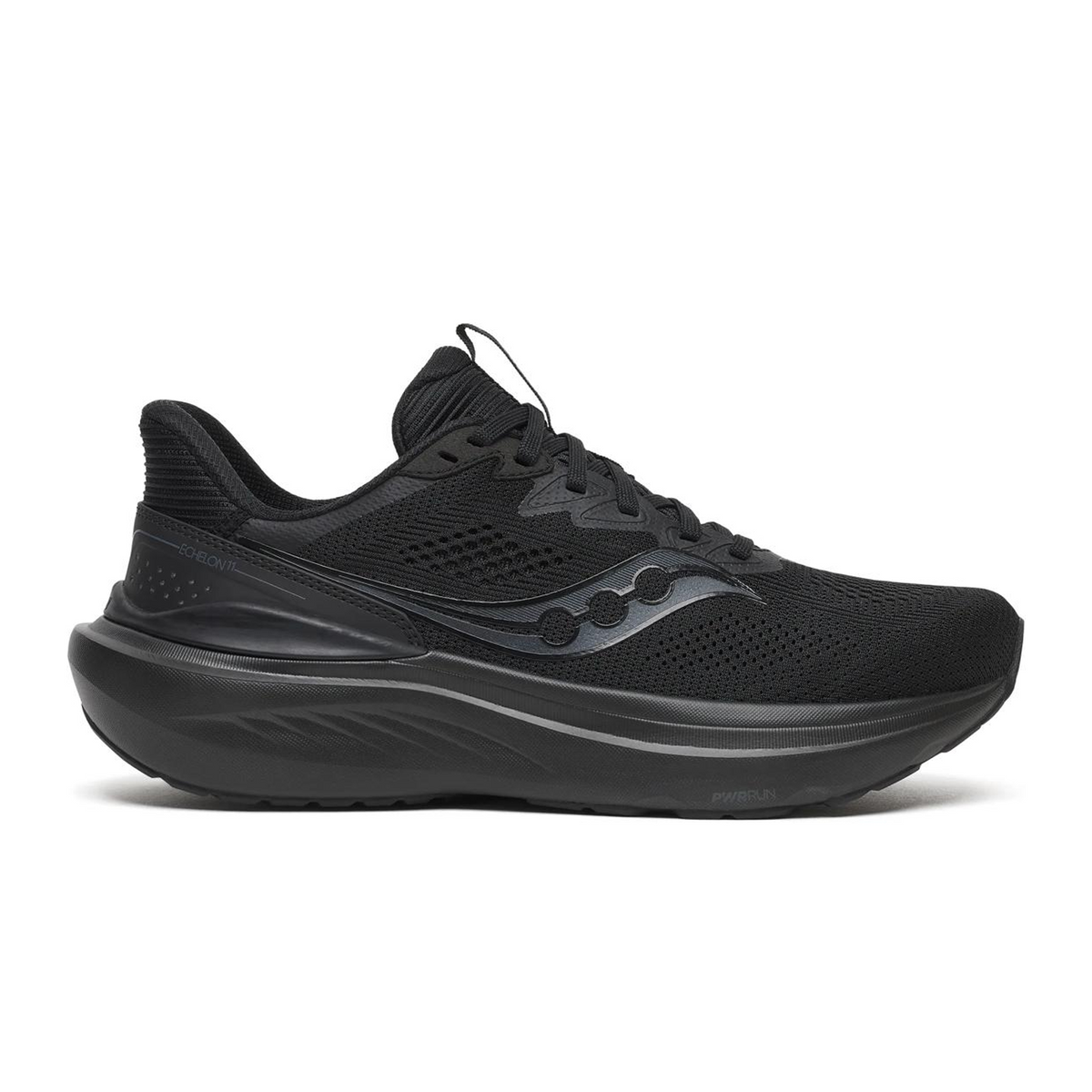 Saucony Echelon 11 Running Shoe (Men) - Triple Black