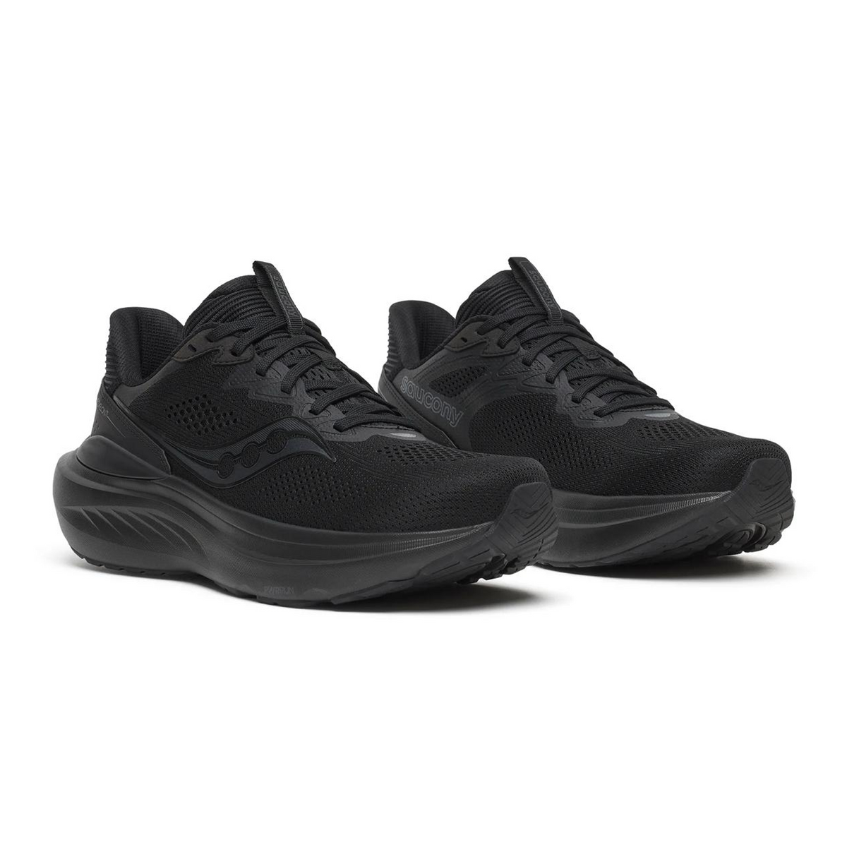 Saucony Echelon 11 Running Shoe (Men) - Triple Black