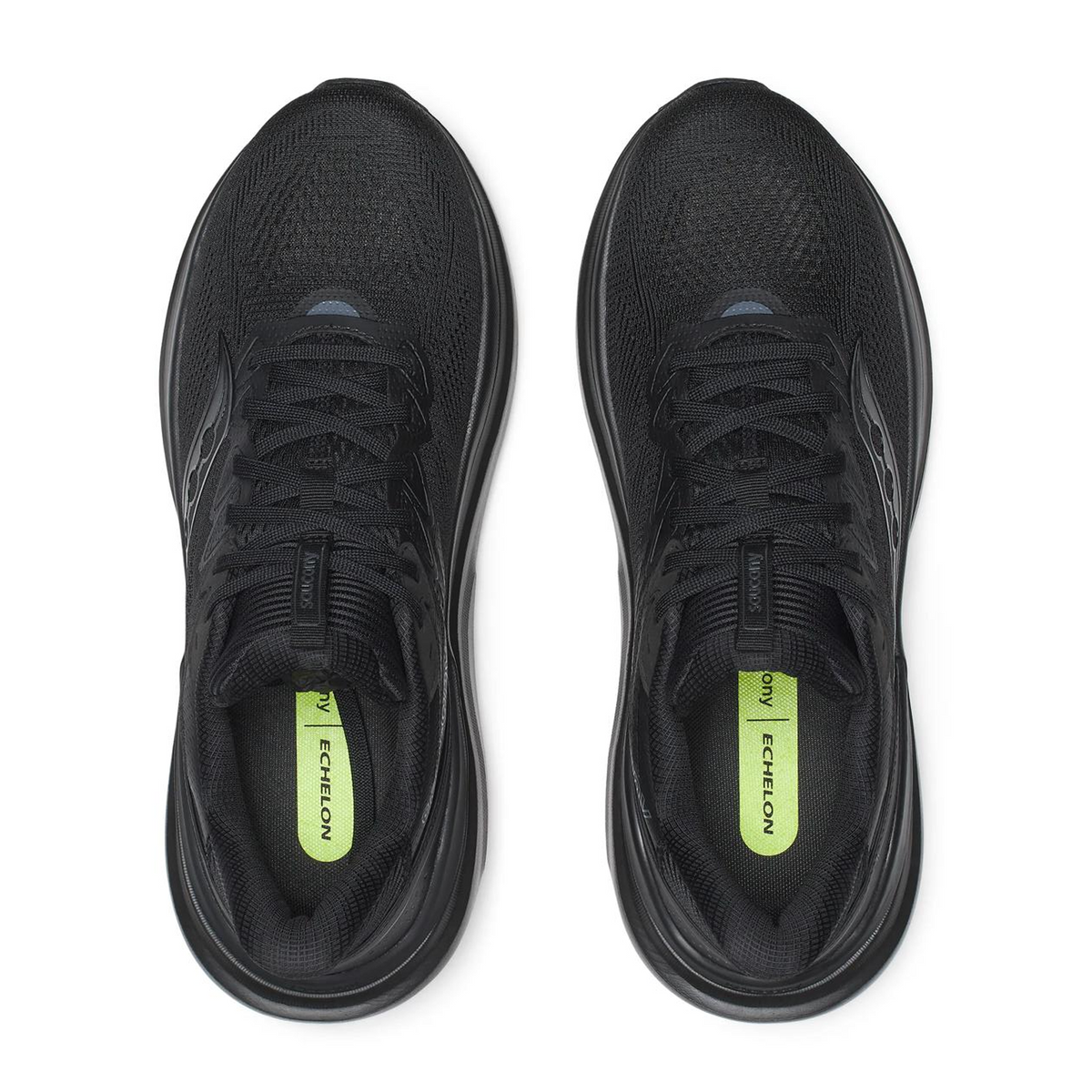 Saucony Echelon 11 Running Shoe (Men) - Triple Black