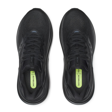 Saucony Echelon 11 Running Shoe (Men) - Triple Black Athletic - Running - Neutral - The Heel Shoe Fitters