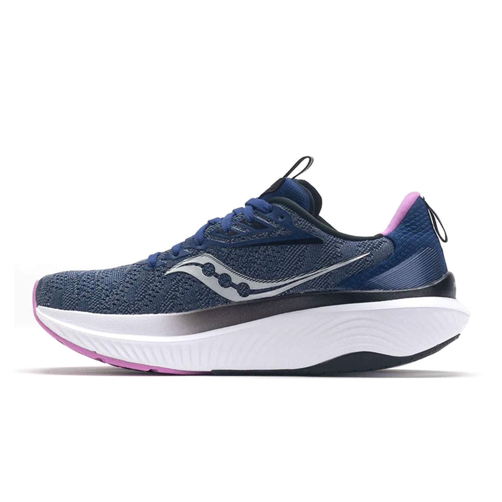 Saucony Echelon 9 Running Shoe Women Indigo Grape The Heel