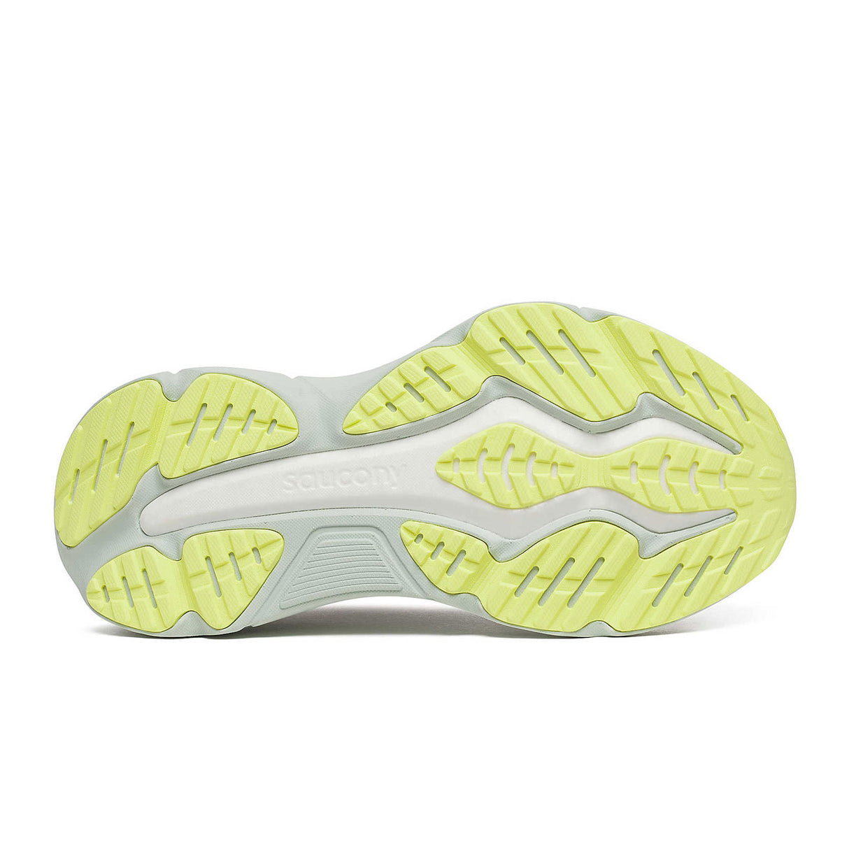 Saucony Hurricane 25 Running Shoe (Women) - White/Mist Athletic - Running - Cushion - The Heel Shoe Fitters