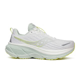 Saucony Hurricane 25 Running Shoe (Women) - White/Mist Athletic - Running - Cushion - The Heel Shoe Fitters