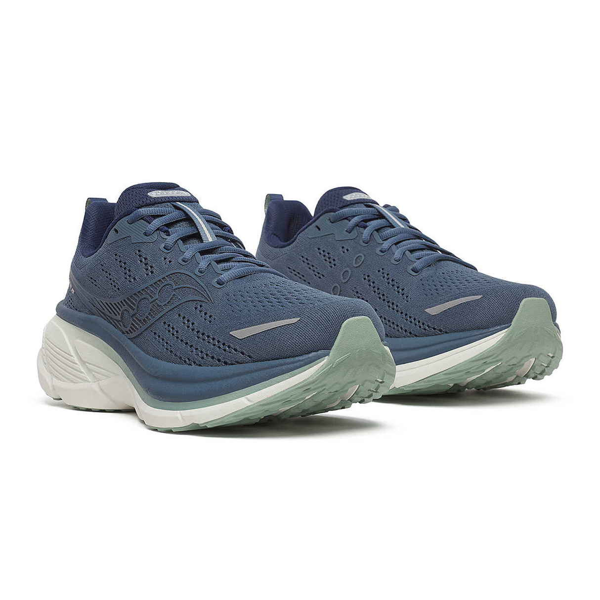 Saucony Hurricane 25 Running Shoe (Men) - Dusk/Iceberg Athletic - Running - Cushion - The Heel Shoe Fitters