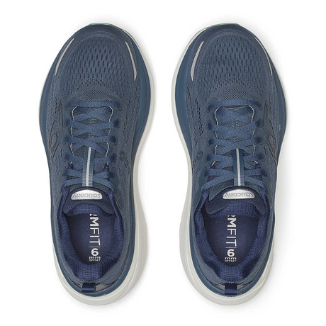 Saucony Hurricane 25 Running Shoe (Men) - Dusk/Iceberg Athletic - Running - Cushion - The Heel Shoe Fitters