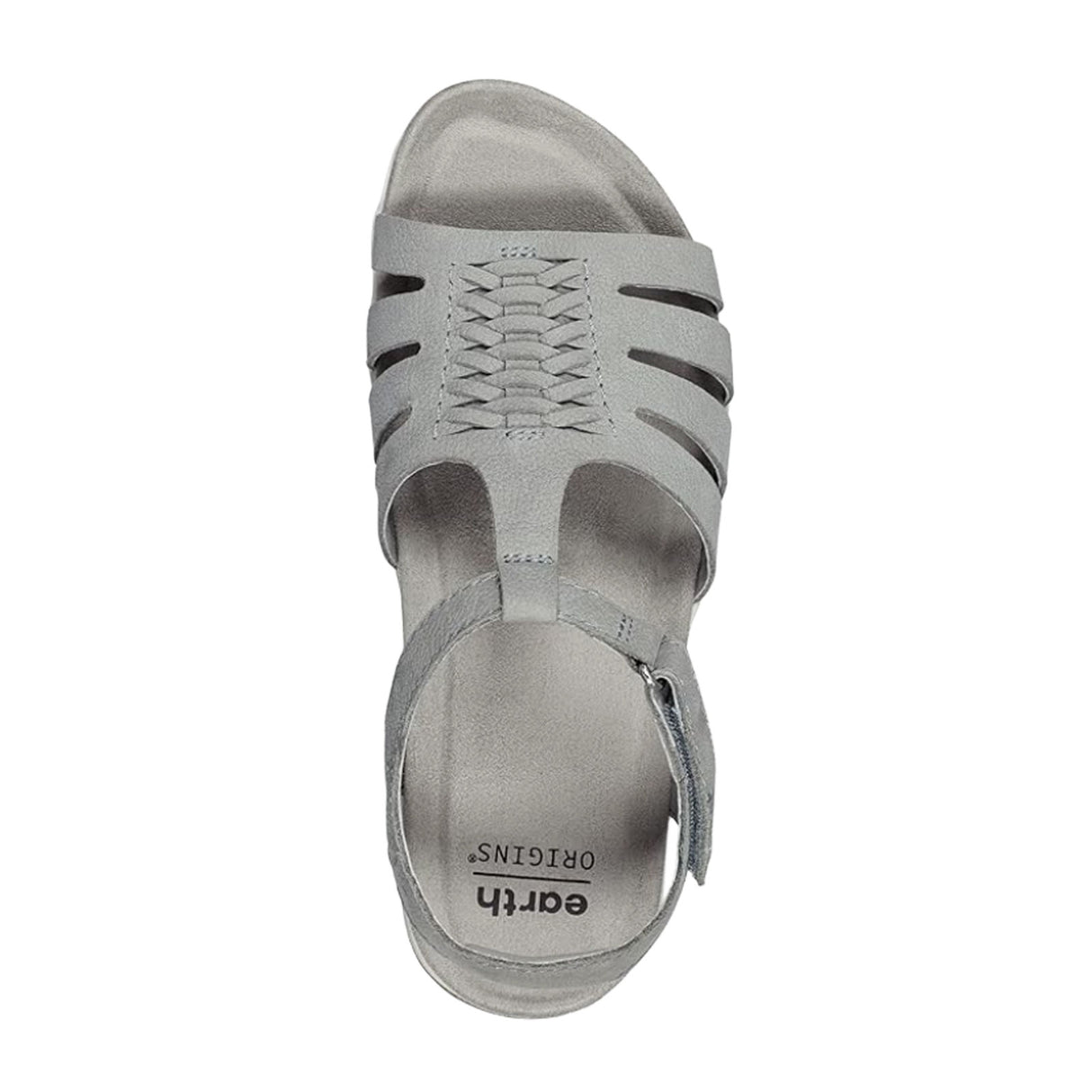 Earth Saila Strappy Sandal (Women) - Medium Gray - The Heel Shoe Fitters
