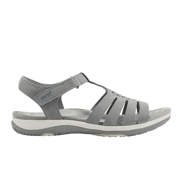 Earth Saila Strappy Sandal (Women) - Medium Gray - The Heel Shoe Fitters