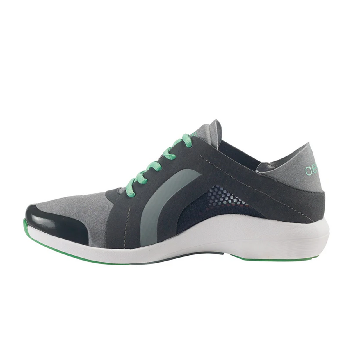 Aetrex Sloane Sneaker (Women) - Charcoal Athletic - Athleisure - The Heel Shoe Fitters