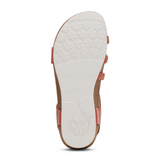 Aetrex Jillian Backstrap Sandal (Women) - Antique Rose Sandal - Backstrap - The Heel Shoe Fitters