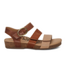 Aetrex Lilly Backstrap Sandal (Women) - Walnut Sandal - Backstrap - The Heel Shoe Fitters